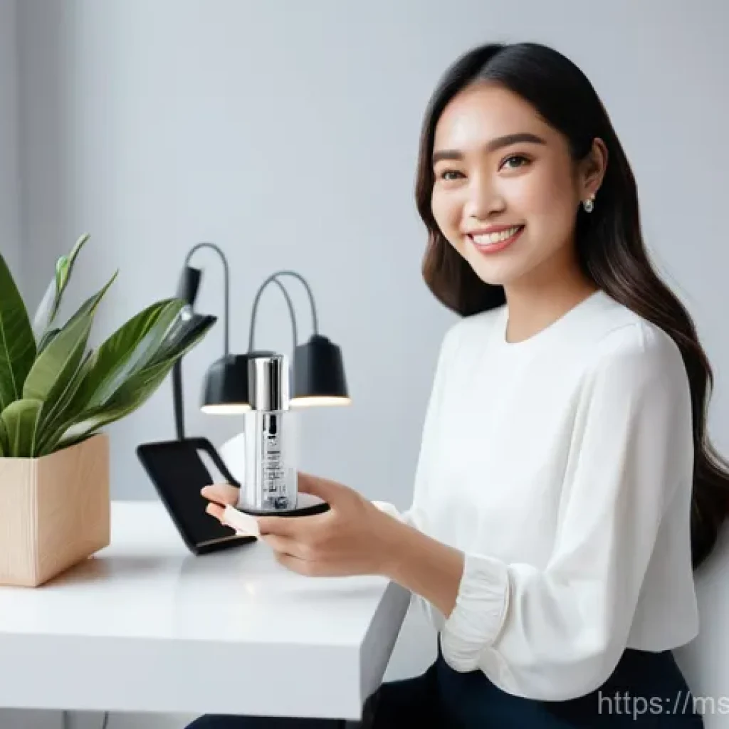인플루언서가 협업을 선호하는 브랜드 특성 - **Prompt:** A young female influencer, appearing to be of Southeast Asian descent, in her brightly l...
