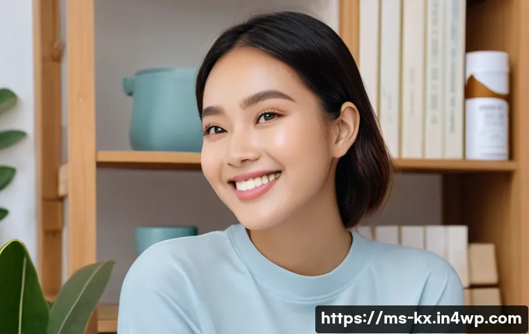 인플루언서 협업을 통한 브랜드 인지度 향상 - **Image Prompt: Authentic Beauty Influencer Review**
    A bright, clean, and modern home interior w...
