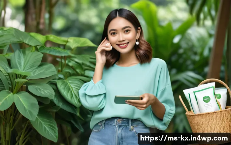 인플루언서 협업을 통한 브랜드 이미지 개선 - A professional Malaysian influencer collaboration scene featuring a female influencer with a natural...